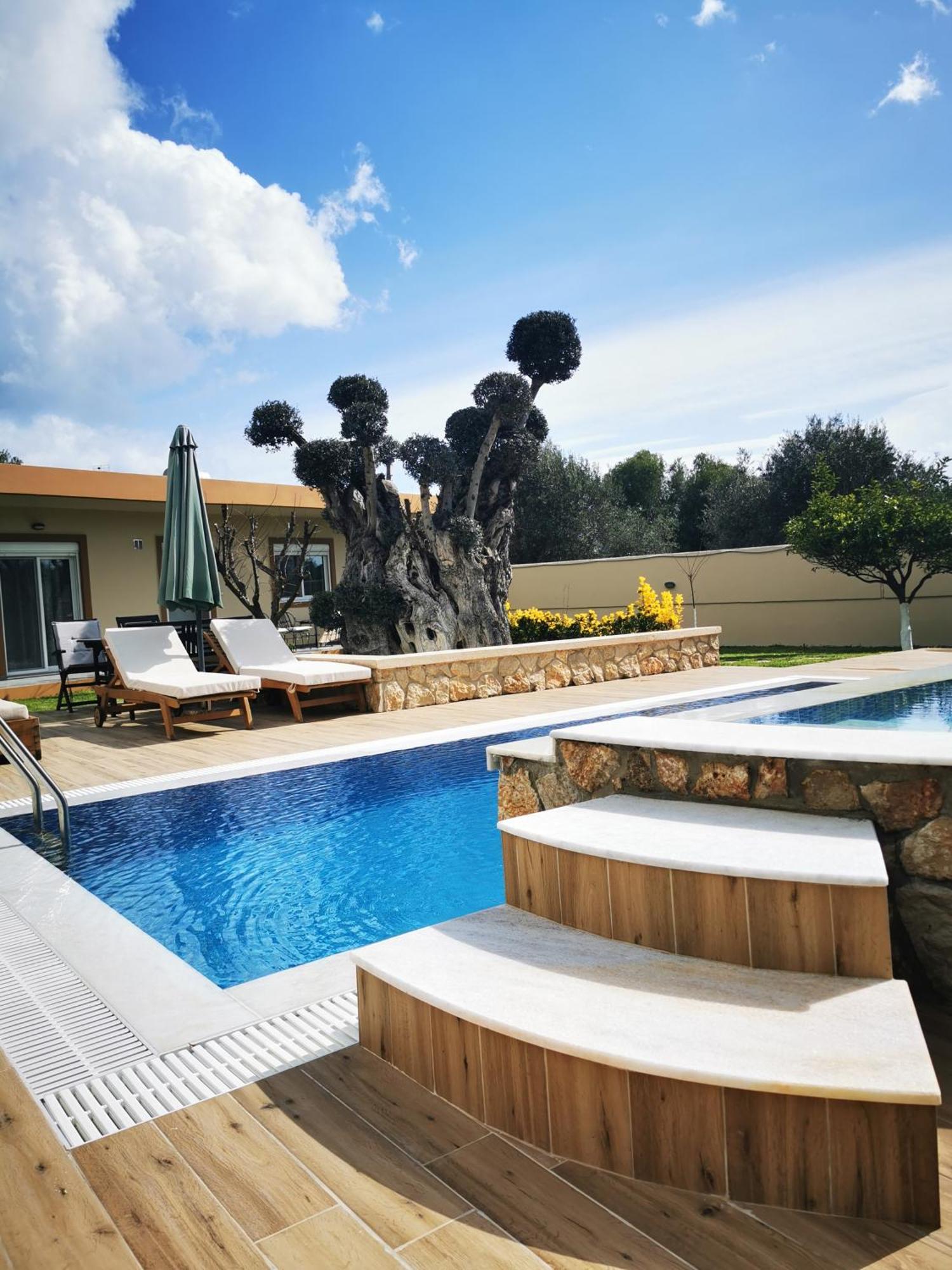 Villa Mata - 600M² With Private Pool And Jacuzzi Kalithies Exterior photo